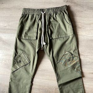 THE FERAL - CROPPED CARGO PANTS